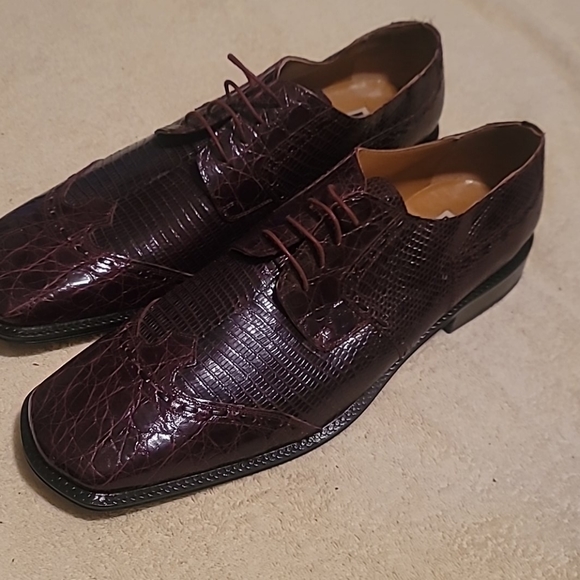 David eden mens alligator and lizard shoes - Picture 3 of 6